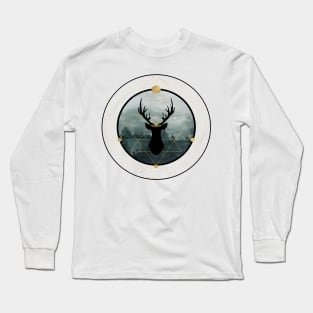 Throne of Glass- Forest Stag Long Sleeve T-Shirt